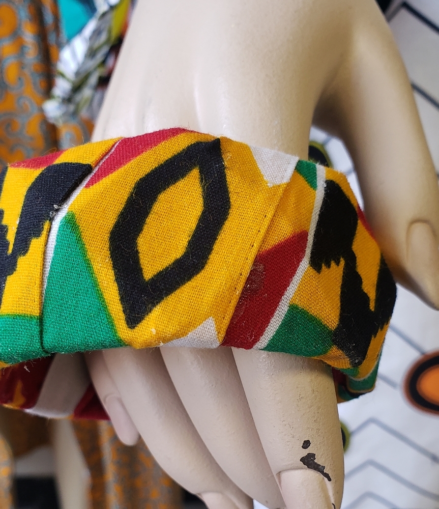 African Print Bangle
